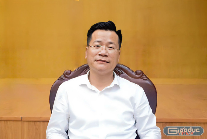 Tiến sĩ Lê Đức Thuận - nguyên Trưởng phòng Giáo dục và Đào tạo quận Ba Đình (Hà Nội). Ảnh: Ngân Chi. gdvn-snapedit-1752998411338.png