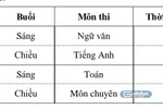 An Giang: Kỳ thi tuyển sinh vào lớp 10 sẽ diễn ra vào ngày 2 - 3/6