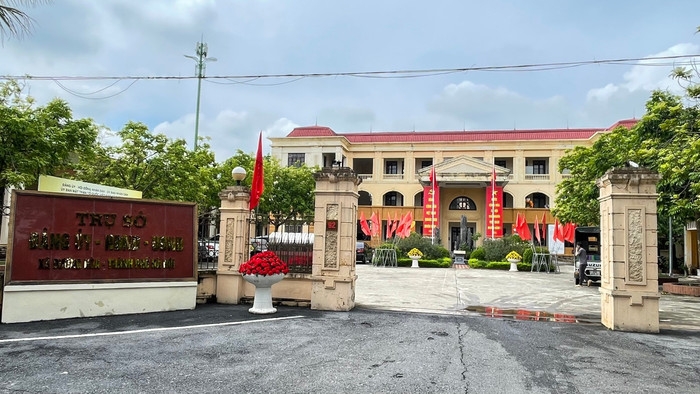 Trụ sở của Ủy ban nhân dân xã Dương Hòa. Ảnh: Trung Dũng 1.jpg
