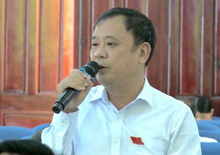 Thầy Hồ Tuấn Anh - Hiệu trưởng Trường Trung học cơ sở Quỳnh Phương. Ảnh: NVCC image.jpg