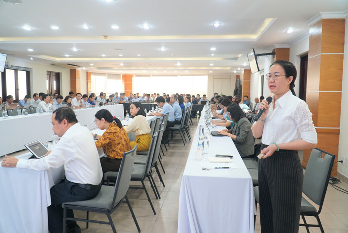 Thạc sĩ Trần Thị Tố Uyên - Phó Trưởng ban Ban Tổ chức - Cán bộ, Đại học Quốc gia Thành phố Hồ Chí Minh. Ảnh: vnuhcm.edu.vn th-si-to-uyen.jpg