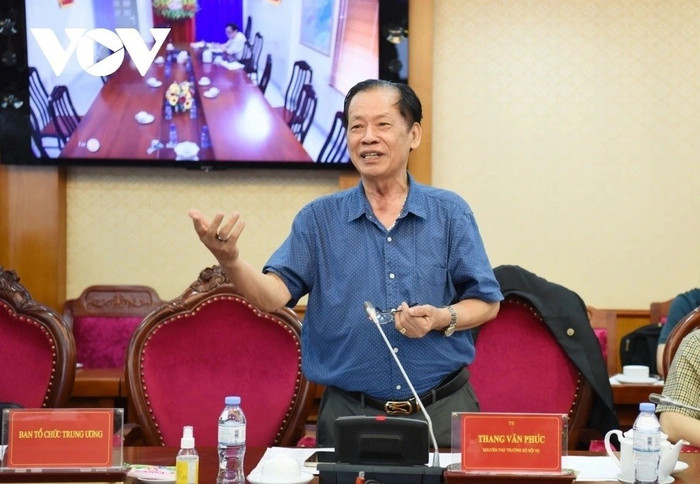 Tiến sĩ Thang Văn Phúc - nguyên Thứ trưởng Bộ Nội vụ. Ảnh: VOV ts-thang-van-phuc-anh-vov.jpg
