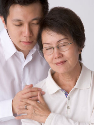 Mẹ đừng lo nhé! Ảnh minh họa. Mẹ đừng lo nhé! Ảnh minh họa.