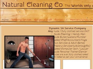 Trang chủ của công ty Natural Cleaning. Trang chủ của công ty Natural Cleaning.