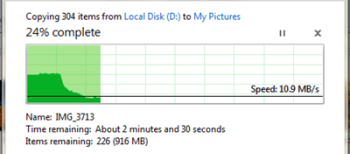Giao diện mới cho thông tin copy tập tin trong Windows 8. Giao diện mới cho thông tin copy tập tin trong Windows 8.