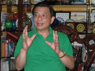 Ông Hồ Huy - Chủ tịch HĐQT, TG Đ Tập đoàn Mai Linh