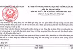 Bộ Giáo dục và Đào tạo công bố đáp án các môn thi tốt nghiệp THPT 2025