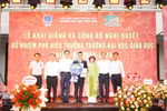 Trường ĐH Giáo dục tổ chức khai giảng và công bố bổ nhiệm Phó Hiệu trưởng