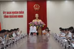 Thứ trưởng Hoàng Minh Sơn làm việc với BCĐ thi tốt nghiệp tỉnh Quảng Ninh