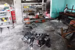 Cửa hàng gas bất ngờ bốc cháy, hàng chục hộ dân hoảng sợ