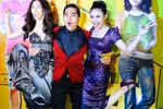 Khương Ngọc bất ngờ cùng lúc bế bổng Vân Trang và Lều Phương Anh
