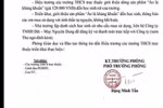Sở Giáo dục Long An dừng hỗ trợ tiếp thị sản phẩm nhạy cảm vào trường học 