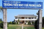 Hai trường tiểu học ở Cà Mau ấn định mức thu tự nguyện