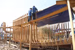 Tàu cá vỏ gỗ đóng theo mẫu của Thái Lan có gì đặc biệt?