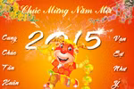 Những lời chúc Tết tình cảm, độc đáo Xuân Ất Mùi 2015