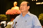 Ông Lê Thanh Hải chỉ rõ những yếu kém trong quy hoạch của TP HCM
