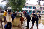 Hàng trăm học sinh Quảng Bình vẫn chưa thể đến trường do lũ