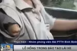 Phóng sự “người cụt chân, tay lái xe” bị nghi dàn dựng