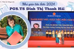 Nữ phó hiệu trưởng Trường Đại học Dược Hà Nội là Nhà giáo tiêu biểu 2024