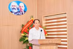 Phó giáo sư Lê Quốc Tiến chúc các thí sinh bình tĩnh, tự tin làm bài thi tốt