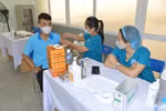 Gần 6.000 sinh viên Đại học Hàng Hải Việt Nam được tiêm vắc xin phòng Covid-19