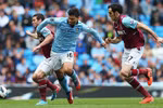 Tiêu điểm Man City 2-1 West Ham: Bộ đôi "thần thánh" Aguero - Tevez