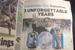 Roberto Mancini mua hẳn một trang quảng cáo để cảm ơn fan Man City