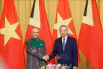 Chủ tịch nước Tô Lâm hội đàm với Tổng thống Timor-Leste Jose Ramos-Horta