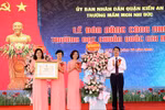 Quận Kiến An (Hải Phòng) có thêm trường mầm non đạt chuẩn quốc gia mức độ 2