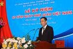 Giám đốc Bùi Văn Kiệm: Nhân cách nhà giáo chính là quyền uy của giáo dục