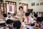 Cô giáo Bảo Châu mang ánh sáng nghệ thuật tới học sinh khiếm thị