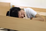 Thí sinh ngủ gục trước giờ thi năng khiếu
