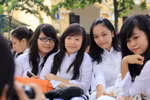 Chùm ảnh: Nữ sinh cực "xì tin" trong ngày khai trường