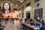 Trường học làm nơi tiêm vắc xin, thầy cô túc trực hỗ trợ lực lượng y tế