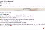 Một trường mầm non ở HN bất ngờ hủy chuyến tham quan du xuân nhà cầu thủ