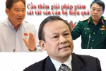 Xử lý nghiêm cán bộ đương chức vi phạm, không còn chuyện "tắm từ vai trở xuống"