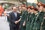 "Kiên quyết không chấp nhận tư tưởng phi chính trị hóa lực lượng vũ trang"
