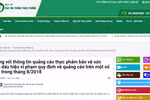 Quảng cáo sản phẩm không đúng sự thật bị phạt tới 70 triệu đồng