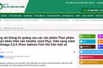 Cẩn trọng với một số website quảng cáo thực phẩm chức năng