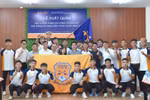 Đội bóng ĐH Công nghệ GTVT đạt giải Ba giải bóng đá 7 người sinh viên toàn quốc