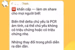 Chủ tịch xã Tiên Dược chia sẻ thông tin về Covid gây hoang mang