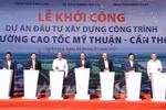 Khởi công cao tốc Mỹ Thuận-Cần Thơ, dài 23 km với mức đầu tư 4.826 tỷ đồng