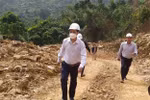 Kiểm tra tiến độ thi công Dự án đường dây 500 kV mạch 3 đoạn qua thị xã Kỳ Anh