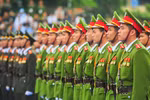 Xây dựng đội ngũ công an nhân dân vừa hồng, vừa chuyên, vì nhân dân phục vụ