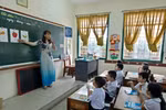 Học sinh Bình Thuận (Ảnh: Phan Tuyết)