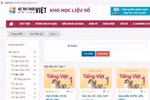 Kho học liệu số của Bộ, các sở, các trường rất sơ sài