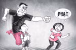 Chúng tôi cũng thường bị phụ huynh bắt nạt như thế