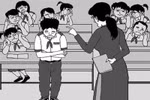 Phạt học sinh bằng hình thức không giống ai thì chẳng “kinh dị” thì gọi là gì?