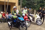 Tập huấn nâng cao kiến thức, kỹ năng lái xe an toàn giao thông cho sinh viên
