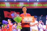 Chàng chiến sĩ công an trẻ xuất sắc với bảng thành tích học tập đáng nể